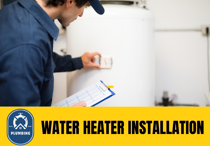 water heater installation Dover